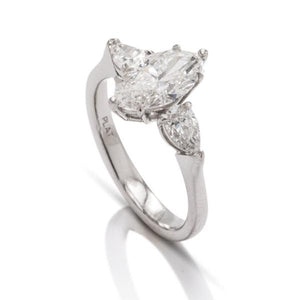 Not Your Average Three Stone Engagement Ring - Charles Koll Jewellers