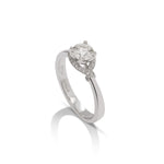 Platinum Optima Diamond Ring - Charles Koll Jewellers