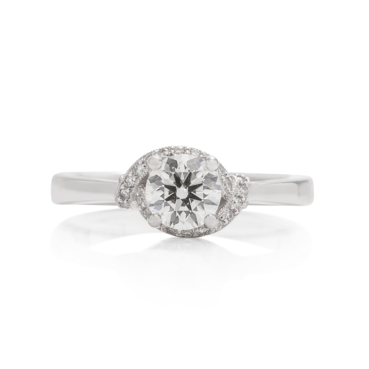 Platinum Optima Diamond Ring - Charles Koll Jewellers