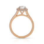 18k Rose Gold 1.02ct Diamond Ring - Charles Koll Jewellers