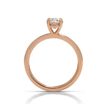 18k Rose Gold Solitaire Engagement Ring - Charles Koll Jewellers