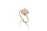 Organic Yellow Gold Diamond Ring - Charles Koll Jewellers