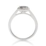Grey Rough Diamond Ring - Charles Koll Jewellers