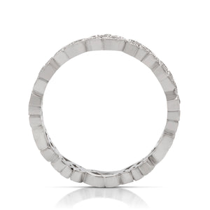 Floral Eternity Band - Charles Koll Jewellers