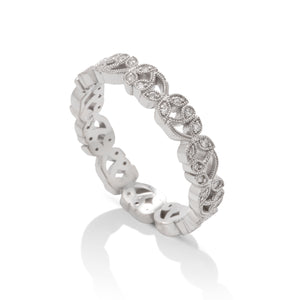 Floral Eternity Band - Charles Koll Jewellers
