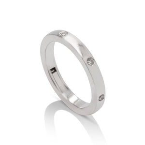 Superfit Diamond Station Wedding Band - Charles Koll Jewellers