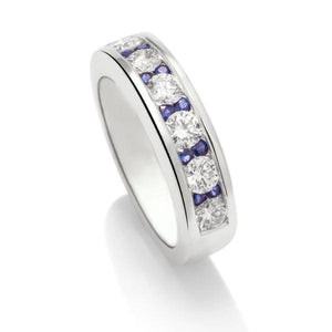 Seamless with Sapphires - Charles Koll Jewellers