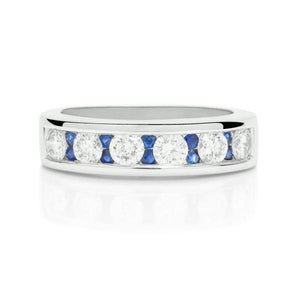 Seamless with Sapphires - Charles Koll Jewellers