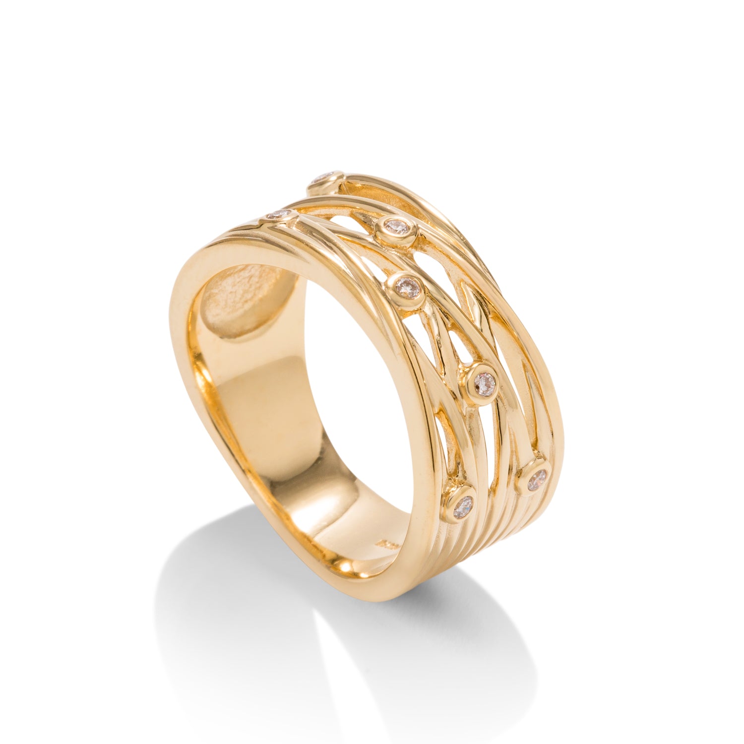 18k Gold Diamond Fashion Ring - Charles Koll Jewellers
