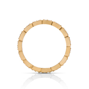 18k Gold Diamond Stackable Ring - Charles Koll Jewellers