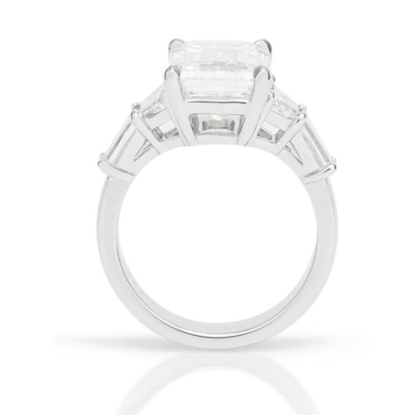 Custom Emerald Engagement Ring - Charles Koll Jewellers