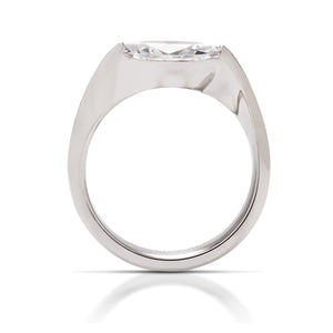 Marquise Mobius Engagement Ring Mounting - Charles Koll Jewellers