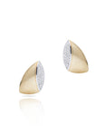 Two-Tone Gold and Diamond Earrings - Charles Koll Jewellers