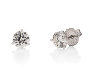 2.02 ctw Diamond Stud Earrings - Charles Koll Jewellers