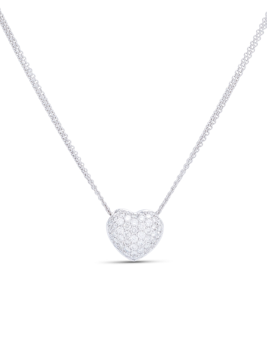 Diamond Heart Pendant - Charles Koll Jewellers