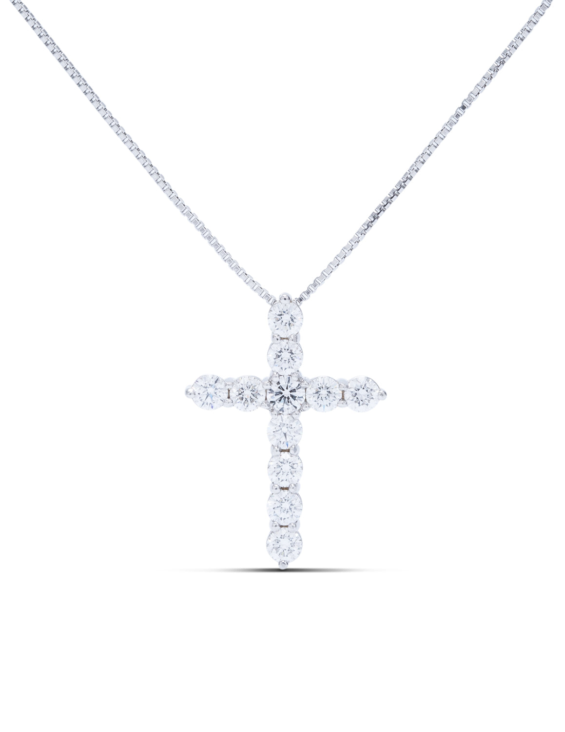 Diamond Cross Pendant - Charles Koll Jewellers