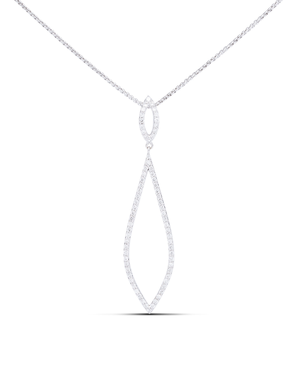 Diamond Drop Pendant - Charles Koll Jewellers
