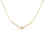 18k Gold Diamond Necklace - Charles Koll Jewellers