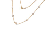 Multi-Shape Diamonds By The Yard Necklace - Charles Koll Jewellers