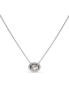 18k White Gold Diamond Necklace - Charles Koll Jewellers