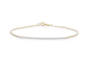 Diamond Bar Bracelet - Charles Koll Jewellers