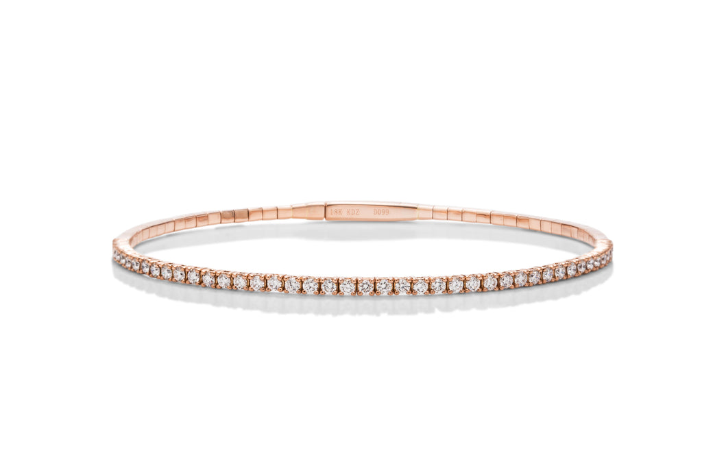 Flex Diamond Bracelet in Rose - Charles Koll Jewellers