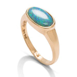 Yellow Gold Opal Ring - Charles Koll Jewellers
