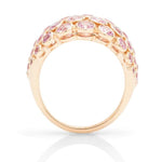 Pink Sapphire Rose Gold Ring - Charles Koll Jewellers
