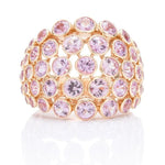 Pink Sapphire Rose Gold Ring - Charles Koll Jewellers