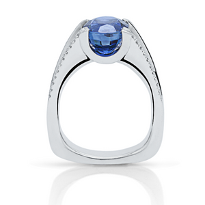 Sapphire Spectrum Ring - Charles Koll Jewellers