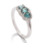 Alexandrite and Diamond Ring - Charles Koll Jewellers
