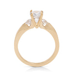 Diamond Trio Engagement Ring - Charles Koll Jewellers