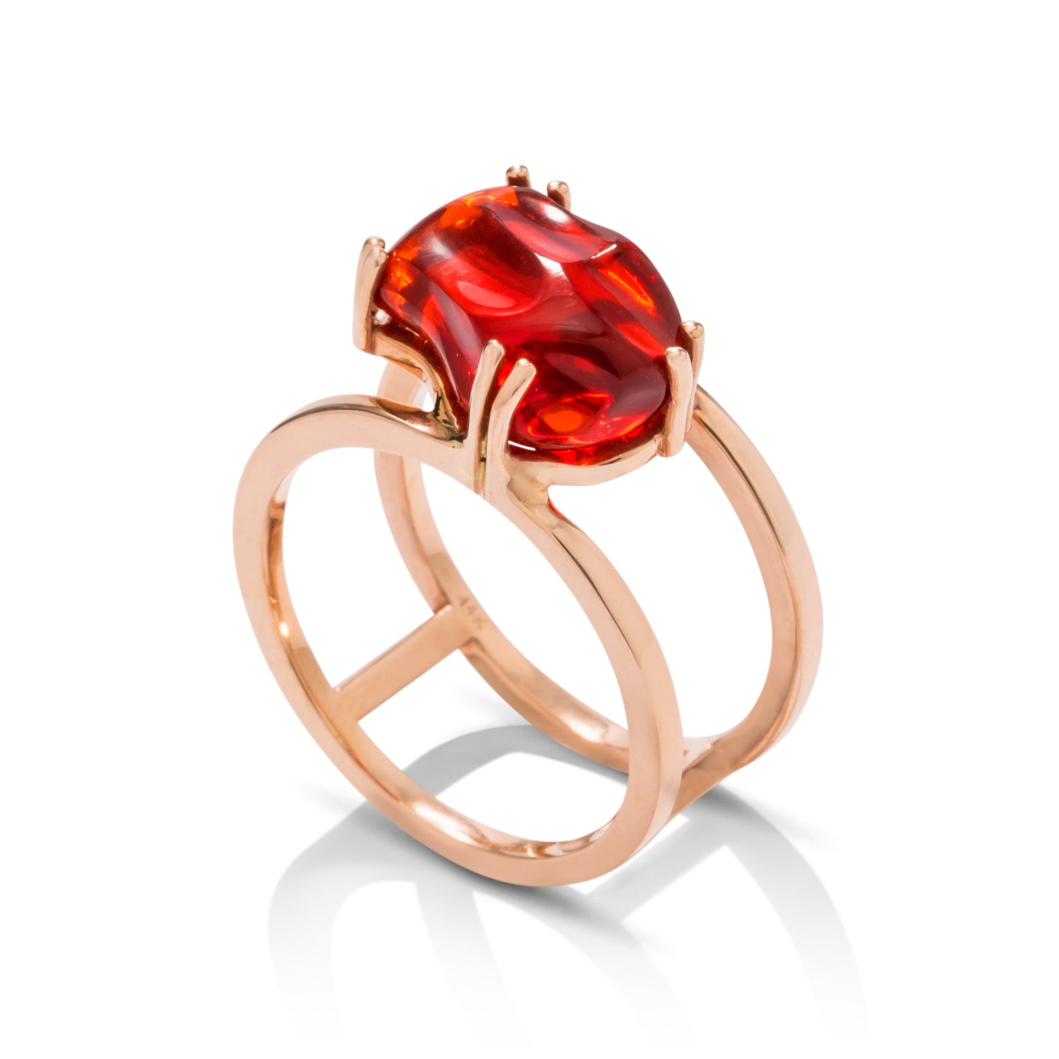 Double Band Mexican Fire Opal - Charles Koll Jewellers