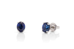 Sapphire Stud Earrings - Charles Koll Jewellers