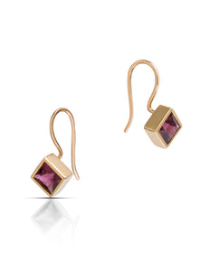 Rhodolite Garnet Earrings - Charles Koll Jewellers