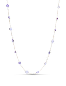 Amethyst By The Yard Necklace - Charles Koll Jewellers