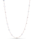 White Topaz By The Yard Necklace - Charles Koll Jewellers