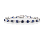 Diamond and Sapphire Bracelet - Charles Koll Jewellers