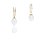 Pearl Huggie Earring - Charles Koll Jewellers