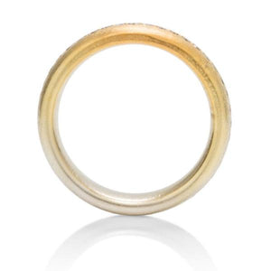 Ombre White to Yellow Diamond Band - Charles Koll Jewellers