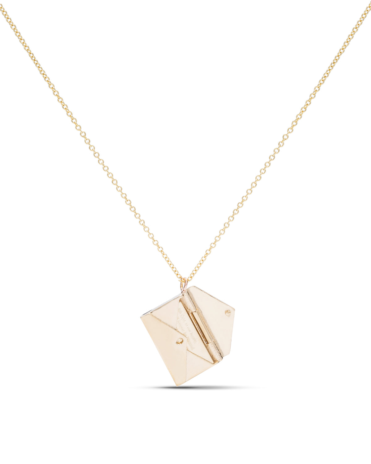 Yellow Gold Love Letter - Charles Koll Jewellers