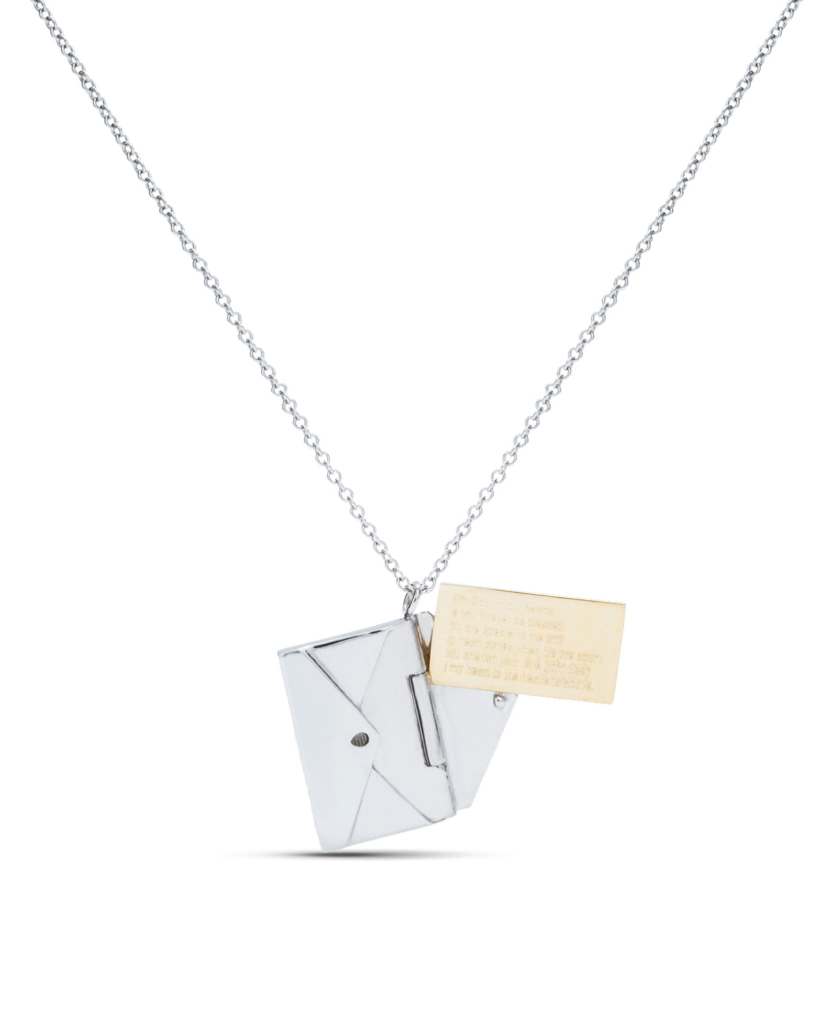 White Gold Love Letter - Charles Koll Jewellers