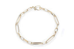 Yellow Gold Mixed Link Bracelet - Charles Koll Jewellers