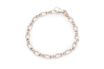 Rose Gold Fancy Link Bracelet - Charles Koll Jewellers