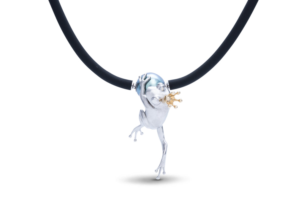 Frog and Pearl Heinz Clasp - Charles Koll Jewellers